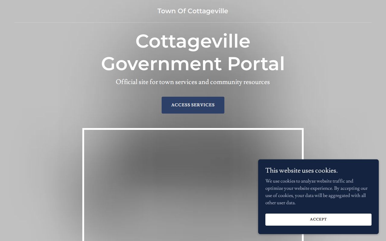 Colleton County Cottageville warrant records route through the official town office